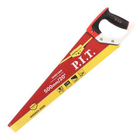 ножовка по дереву control hhsw03-0500 (500мм 7 tpi трехгранная заточка сталь 65mn) p.i.t. hhsw03-0500 от BTSprom.by