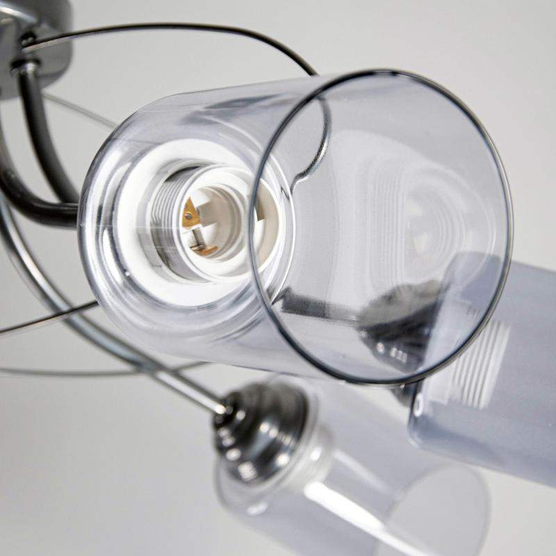  Светильник "Орбиталь" 161 (плафон 8386) НСБ 01-6х60-106 Е27 ИУ потолочн. хром Элетех 1005404478 фото в каталоге от BTSprom.by