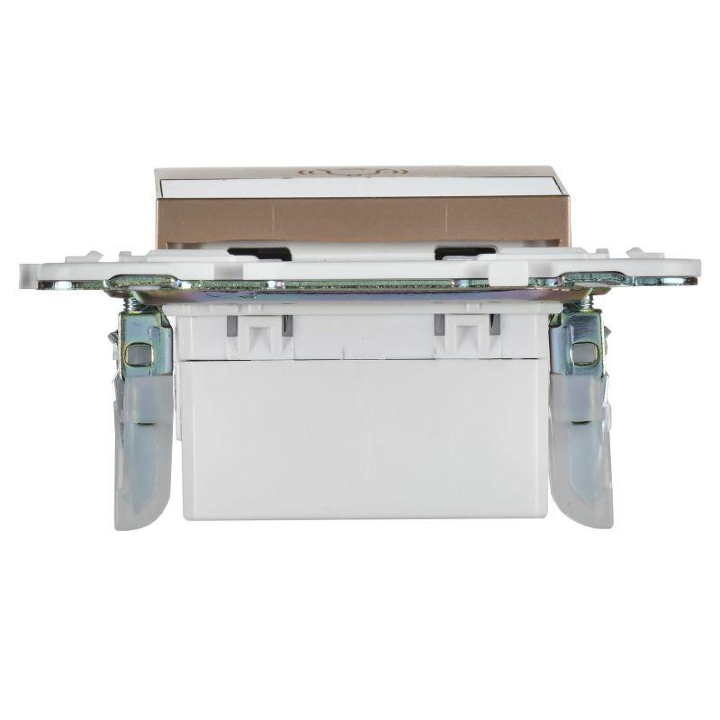  Кнопка звонка SKANDY 10А SK-V17Sa для отелей с индикацией песочн. IEK SK-V14-2-10-K98 фото в каталоге от BTSprom.by