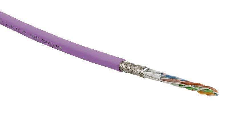 кабель витая пара sf/utp кат.5e 4 пары 24 awg ож solid экран-фольга + медн. оплетка lszh -20град.c-+75град.c sfutp4-c5e-s24-in-lszh-pk-305 гарантия: 15 лет компонентн./25 лет системн. роз. (уп.305м) hyperline 444633 от BTSprom.by