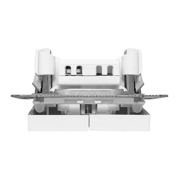  Выключатель 2-кл. СП Эпика механизм бел. EKF UP1-SWW-20 фото в каталоге от BTSprom.by