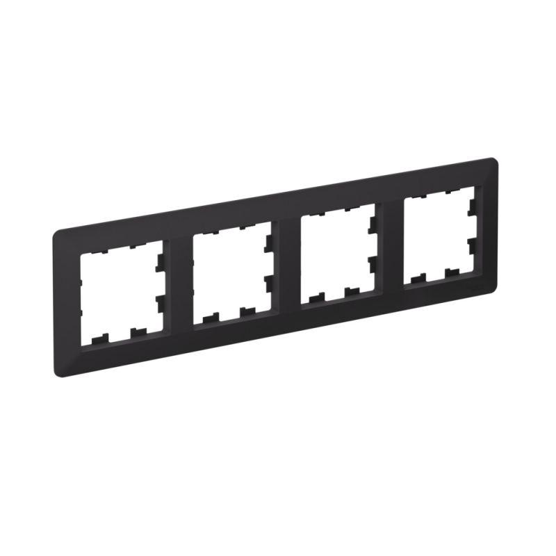 рамка 4-м atlasdesign air карбон/дым. черн. se atn221004 от BTSprom.by