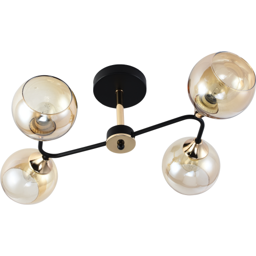  Люстра Alison 3138-304 4хE27 60Вт модерн Rivoli Б0055385 фото в каталоге от BTSprom.by