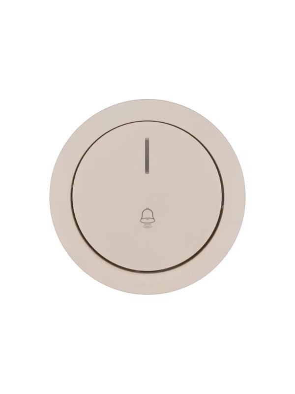  Кнопка звонка СП OSEN с подсветкой механизм сл. кость LEZARD 743-9088-108 фото в каталоге от BTSprom.by