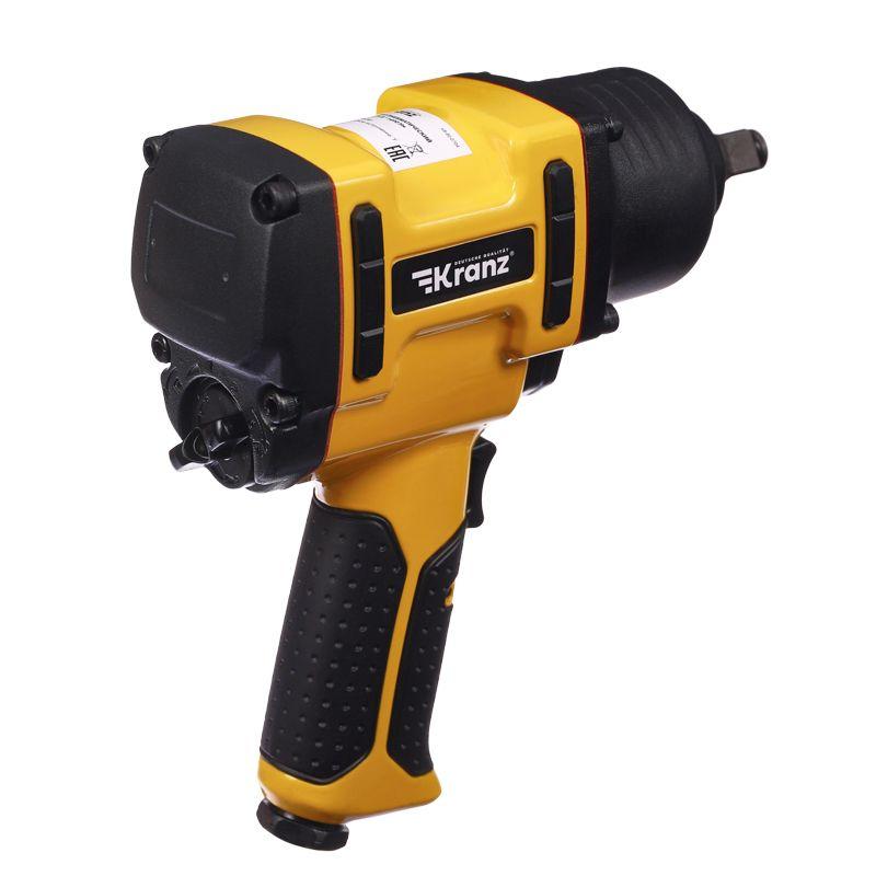  Гайковерт пневматический 1/2дюйм 1490Нм Kranz KR-80-0704 фото в каталоге от BTSprom.by