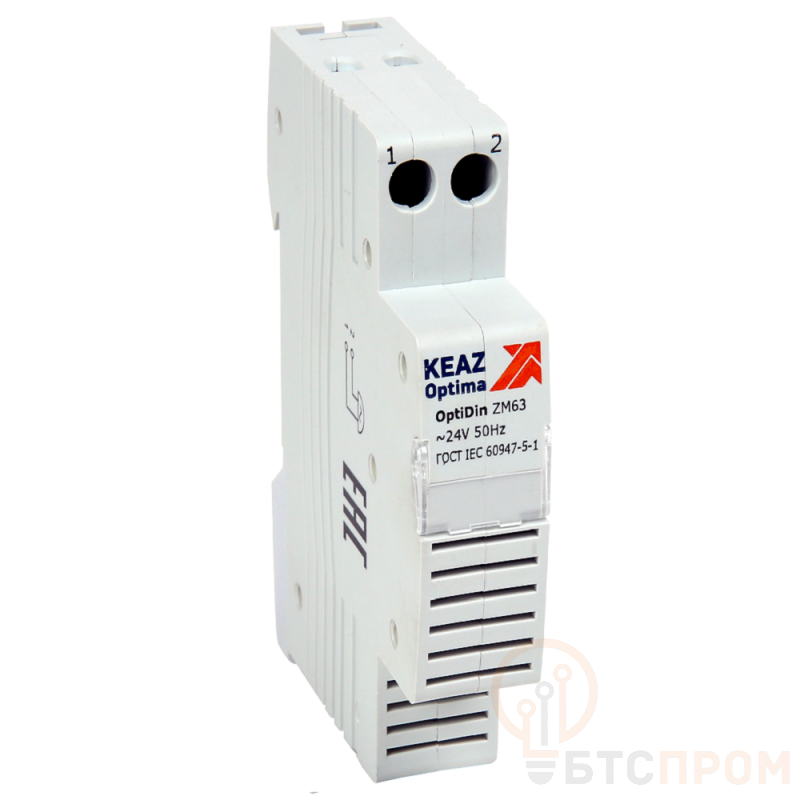 Звонок электрич. мод. OptiDin ZM63 24AC УХЛ3 КЭАЗ 138629 фото в каталоге от BTSprom.by  Звонок электрич. мод. OptiDin ZM63 24AC УХЛ3 КЭАЗ 138629 фото в каталоге от BTSprom.by