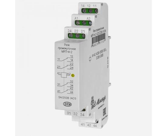 реле промежуточное мрп-4-2 acdc230в ухл2 (спец.) меандр a8302-19911168 от BTSprom.by