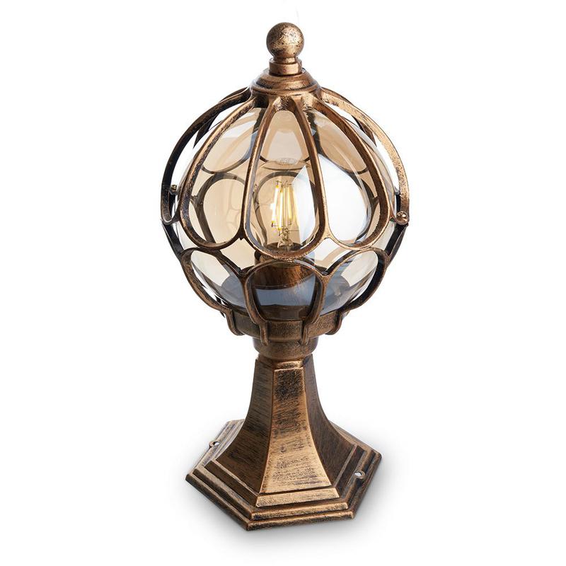 светильник садово-парковый 60вт 230в e27 черн. зол. ip44 pl3704 feron 11364 от BTSprom.by