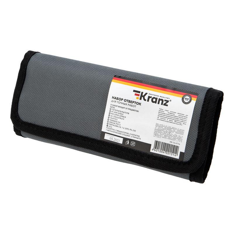  Набор отверток для точных работ 37 предметов Kranz KR-12-4776 фото в каталоге от BTSprom.by