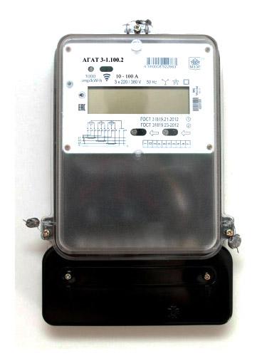счетчик агат 3-1.100.2 3ф многотариф. мзэп екб4680008522900 от BTSprom.by