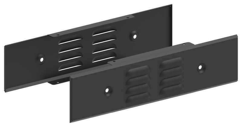 панель цоколя вентилируемая 100х400 ral7021 format (уп.2шт) iek fo-00d-pcv-010-040-7021 от BTSprom.by