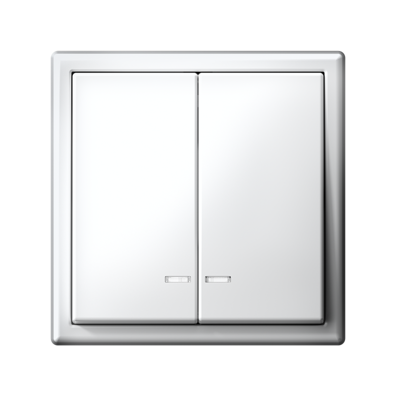  Выключатель 2-кл. ArtGallery (сх. 5а) 10AX с подсветкой механизм лотос SE GAL001353 фото в каталоге от BTSprom.by