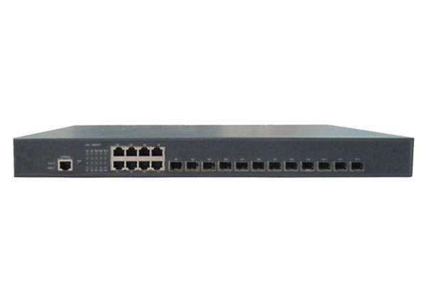 коммутатор управляемый l3 12 портов 1/10g basex sfp+ 8 портов 1000baset 1 консольный резервный бп опция nikomax gl-sw-x201-12st от BTSprom.by