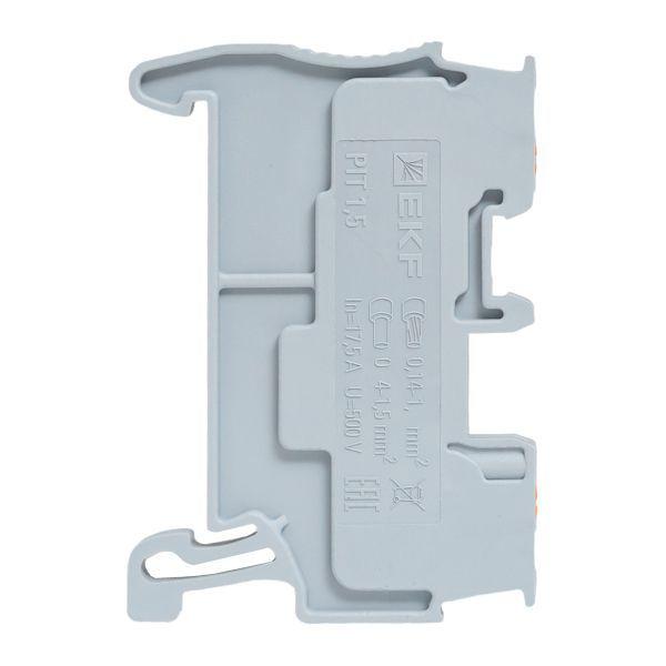  Колодка клеммная пружинная 1.5 Push-in сер. EKF PIT-1.5 фото в каталоге от BTSprom.by
