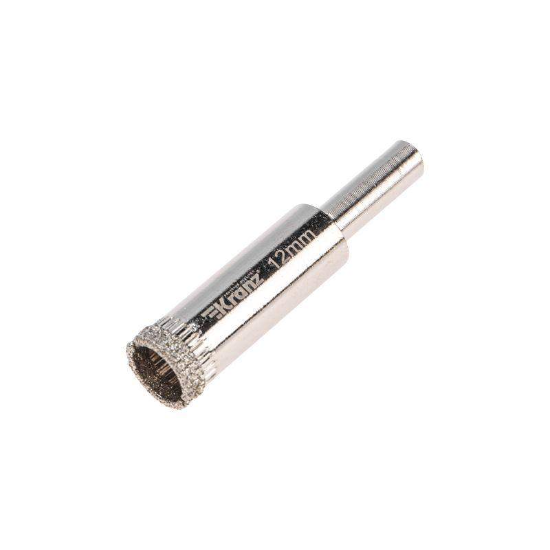  Сверло алмазное 12мм по керамике и стеклу Kranz KR-92-0004 фото в каталоге от BTSprom.by