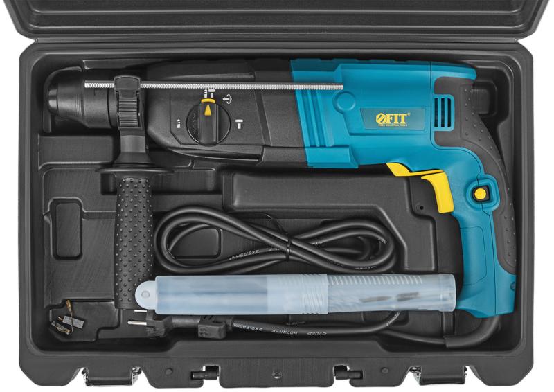  Перфоратор монтажный 900Вт 0-1150об/мин 0-5100уд/мин 3.3Дж 3 режима SDS-PLUS FIT 80109 фото в каталоге от BTSprom.by