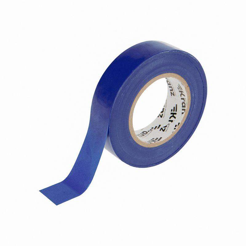  Изолента ПВХ 0.13х19мм 25м синяя (уп.5шт) Kranz KR-09-2205 фото в каталоге от BTSprom.by