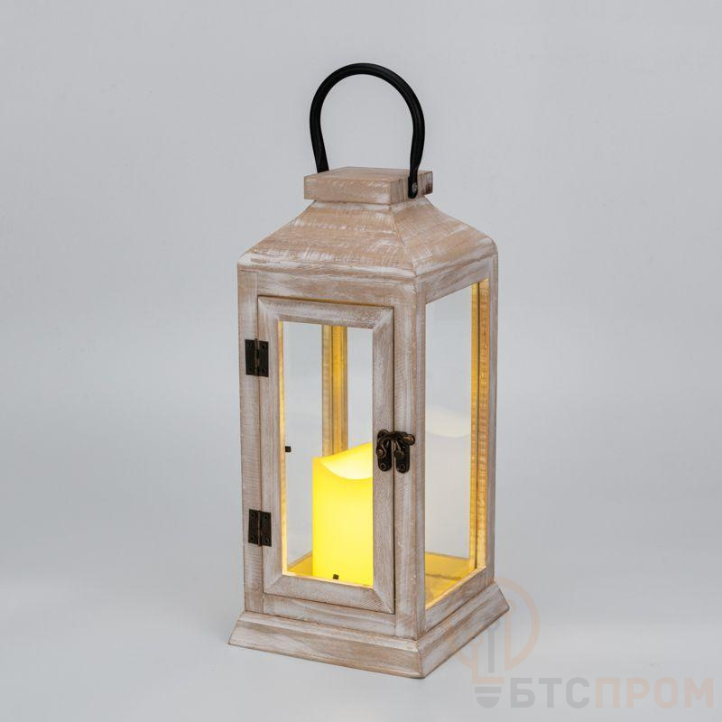Фонарь декоративный 15х15х38см тепл. бел. со свечкой корпус из дерева беж. Neon-Night 513-073 фото в каталоге от BTSprom.by  Фонарь декоративный 15х15х38см тепл. бел. со свечкой корпус из дерева беж. Neon-Night 513-073 фото в каталоге от BTSprom.by