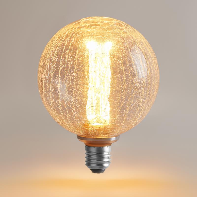 Лампа светодиодная Loft Led G125FC1978 4Вт 1800К E27 Voltega 8568 фото в каталоге от BTSprom.by