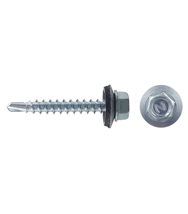 саморез кровельный 4.8х35 с буром оцинк. (коробка) (уп.5кг) tech-krep/zitar 140557 от BTSprom.by
