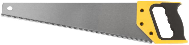  Ножовка по дереву средний каленый зуб 7 ТPI 3D заточка пласт.прорезиненная ручка профи 450мм FIT 40445 фото в каталоге от BTSprom.by