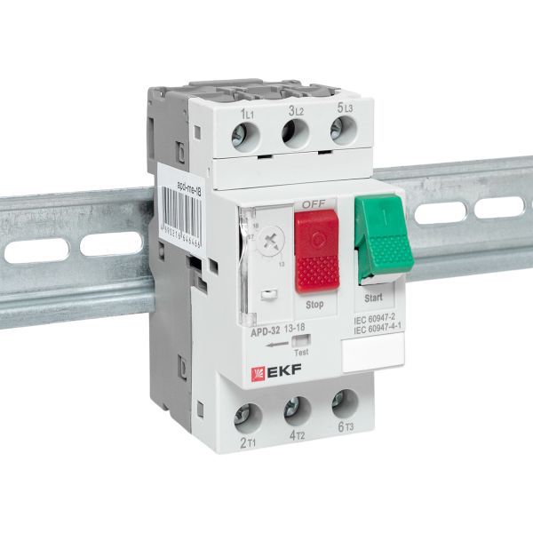  Выключатель автоматический для защиты двигателя АПД-32 13-18А EKF apd-me-18 фото в каталоге от BTSprom.by