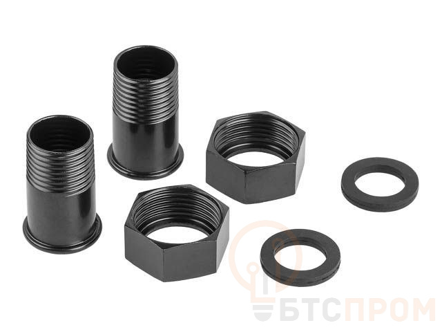 Комплект гаек для циркуляционного насоса 3/4" черный (3/4" - 1", нержавеющая сталь) (AV Engineering) AVE183013 фото в каталоге от BTSprom.by  Комплект гаек для циркуляционного насоса 3/4" черный (3/4" - 1", нержавеющая сталь) (AV Engineering) AVE183013 фото в каталоге от BTSprom.by