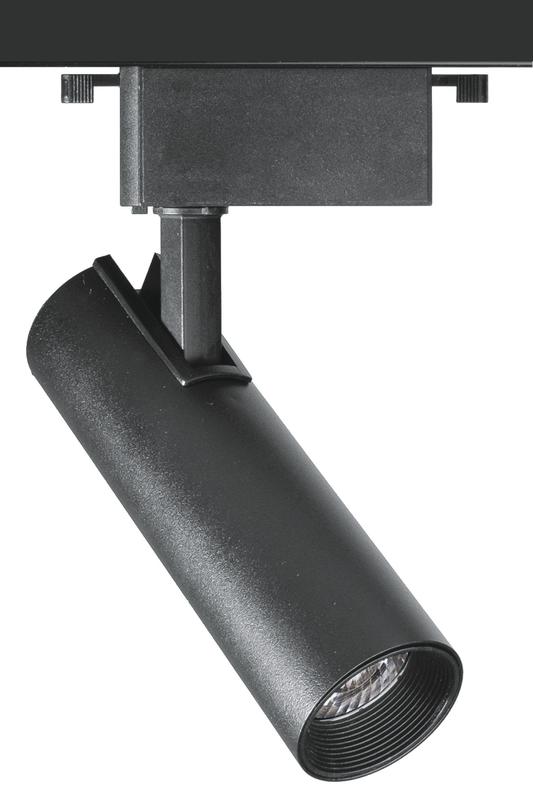 светильник светодиодный трековый ptr 0610 10вт 4000к ip40 24град. bl черн. pro jazzway 5035713 от BTSprom.by