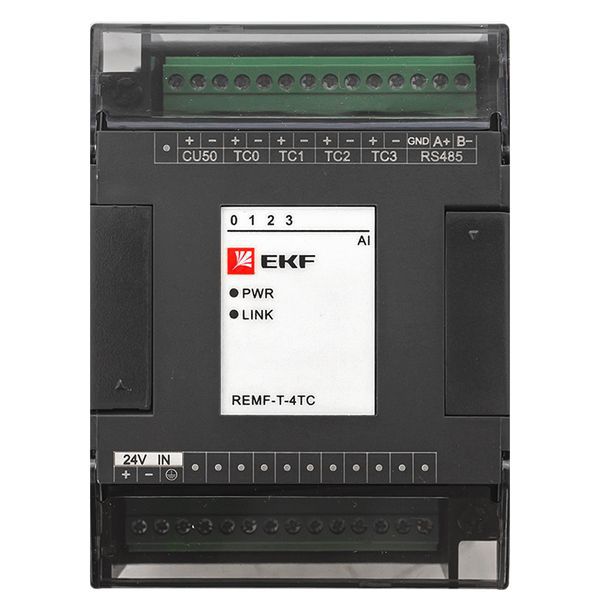  Модуль ввода термопар REMF 4 PRO-Logic (с поверкой) EKF REMF-T-4TC-V фото в каталоге от BTSprom.by