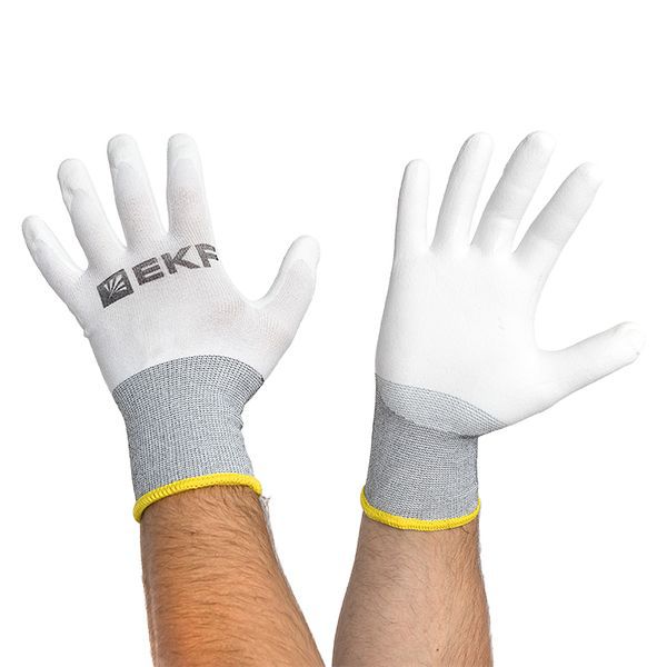  Перчатки рабочие PROFI Touch для чистовых работ (15 класс 8 размер) Expert EKF pe15pm-8-exp фото в каталоге от BTSprom.by