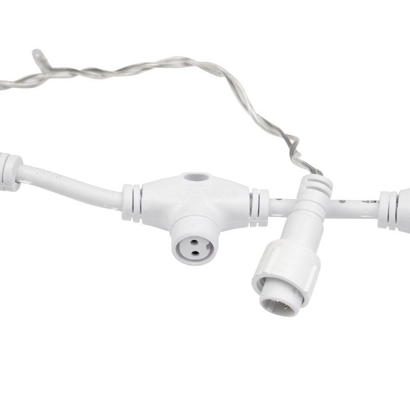  Гирлянда светодиодная "Светодиодный Дождь" 2х1.5м 300LED желт. 23Вт 230В IP65 постоян. свечение провод прозр. Neon-Night 235-301 фото в каталоге от BTSprom.by