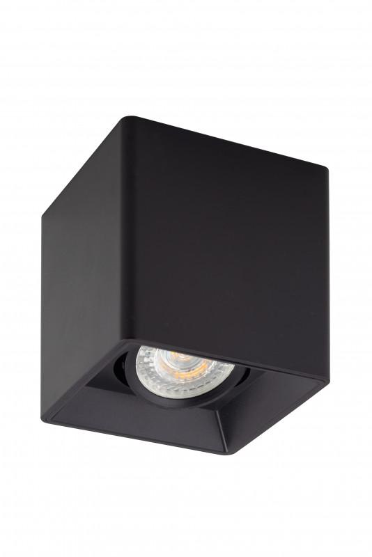  Светильник 10Вт GU5.3 IP20 LED накладной пластик черн. DENKIRS 529041 фото в каталоге от BTSprom.by