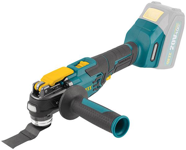 инструмент многофункциональный аккумуляторный бесщеточный 20в 10500-20000ход/мин fit 79921 от BTSprom.by