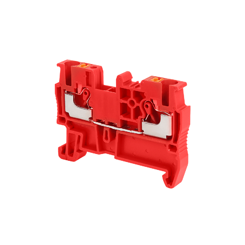 клемма push-in проходная 2.5кв.мм красн. mtp-2.5rd овен 136786 от BTSprom.by