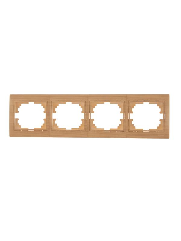 рамка 4-м mira горизонт. ясень lezard 701-4700-149 от BTSprom.by