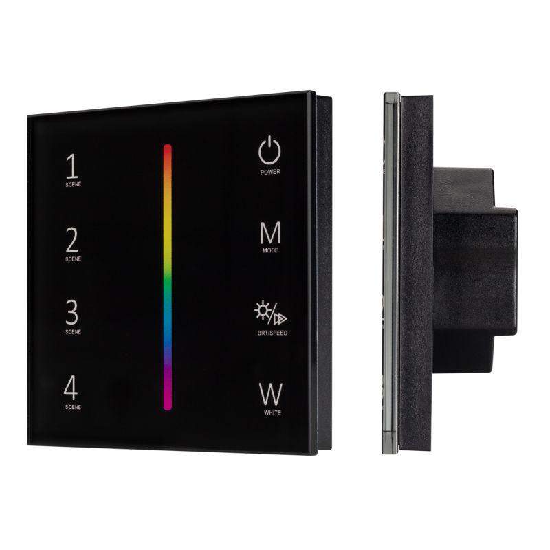 панель smart-p22-rgbw-g-in black 12-24в 4х3а sens 2.4g ip20 пластик. arlight 033766 от BTSprom.by