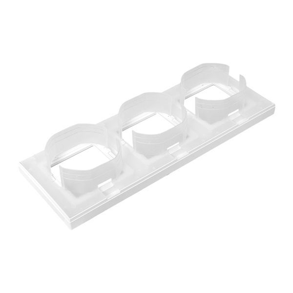  Рамка 3-м Эпика IP44 пластик бел. EKF UP1-FPW-03-44 фото в каталоге от BTSprom.by