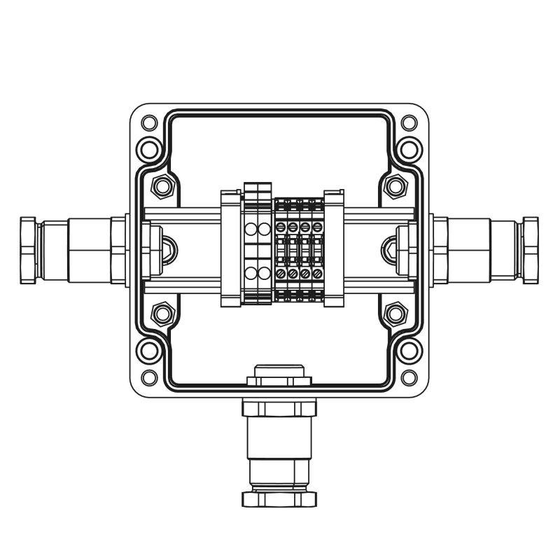 коробка клеммная взрывозащ. grp 120х120х90мм 1ex e iictbe-p-03-(2хcbc.2-2хcbc.2(i)-2хteo.2)-1хkh2mhk(b)-1хkh2mhk(c)-1хkh2mhk(d)1ex e iic т5 gb / ex tb iiic t95град.c db ip66 un=400в in=21ав dkc 1231.031.22.121e от BTSprom.by