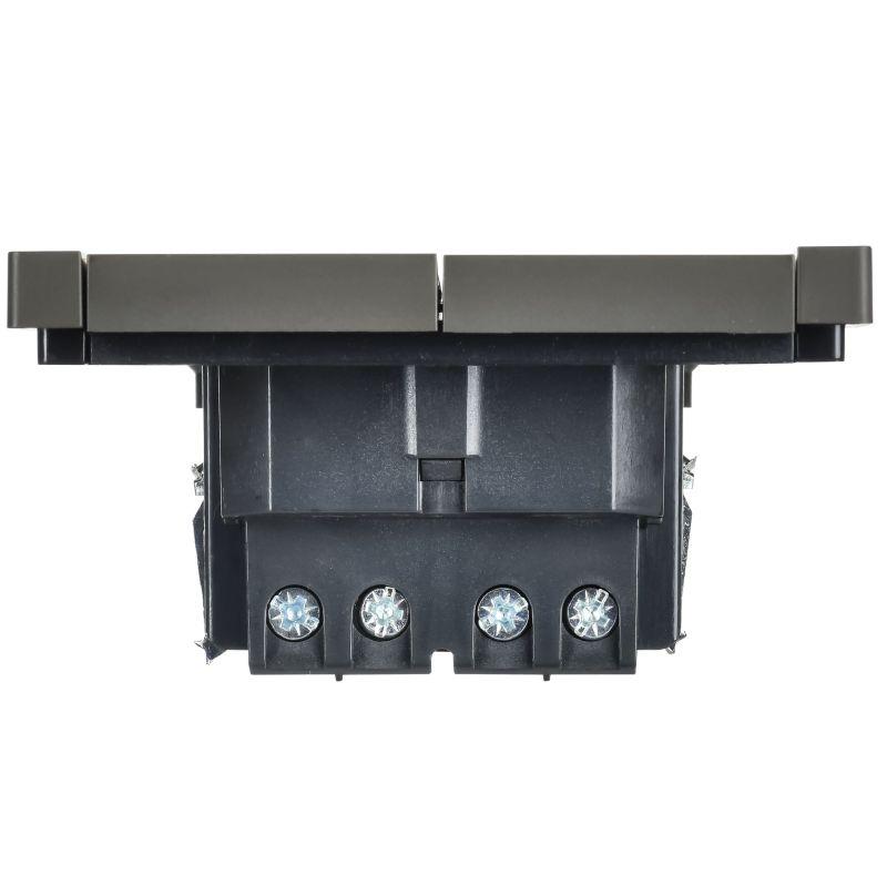  Выключатель перекрестный 2-кл. СП FORTE&PIANO 10А FP309 сер. IEK FP-V23-0-10-1-K03 фото в каталоге от BTSprom.by