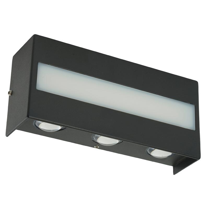 светильник светодиодный уличный dh902 12вт 950лм 4000к черн. feron 51413 от BTSprom.by