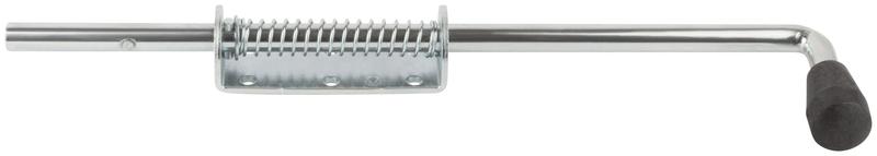  Засов пружинный накладной круглый ригель 400мм 66700 фото в каталоге от BTSprom.by