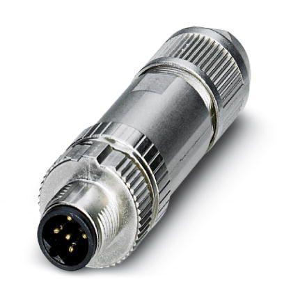 соединитель штекерный для передачи данных sacc-m12msb-2pl sh pb phoenix contact 1424678 от BTSprom.by