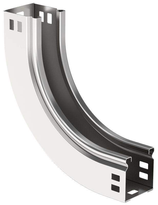 Угол для лотка плавный 90град. 150х50 В10 ESCA IEK CPV51-0-90-050-150 от BTSprom.by