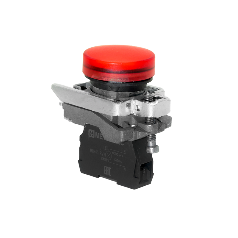 лампа сигнальная 24в aс/dc ip65 металл mtb4-bv741 красн. овен 137221 от BTSprom.by