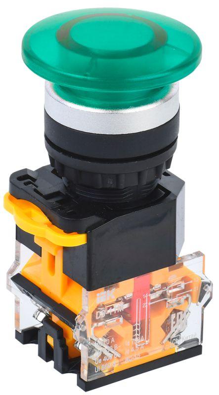 кнопка "грибок" d8-11m d22мм 1но+1нз зел. karat iek bbg30-11m-3-22-k06 от BTSprom.by кнопка "грибок" d8-11m d22мм 1но+1нз зел. karat iek bbg30-11m-3-22-k06 от BTSprom.by