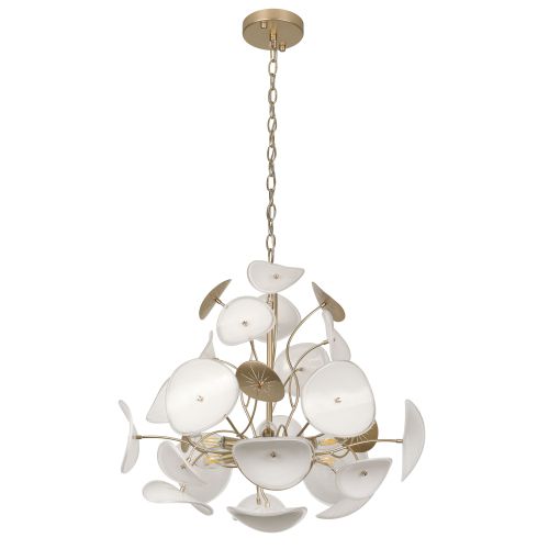  Люстра Albertina 4124-304 40Вт 8хE14 дизайн Rivoli Б0068032 фото в каталоге от BTSprom.by