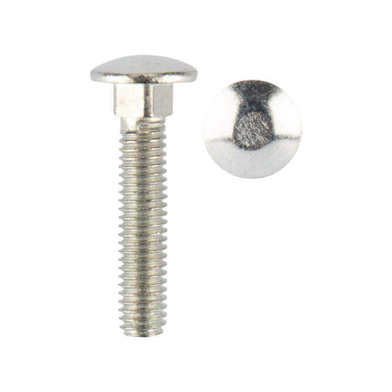 болт мебельный 6х30 din 603 (уп.100шт) kranz kr-01-3511-009 от BTSprom.by