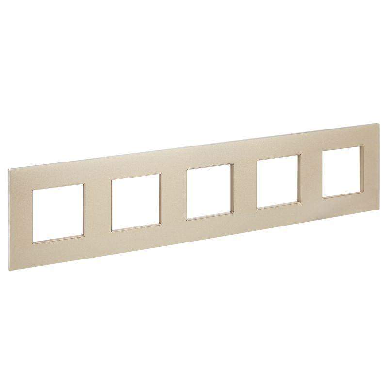 рамка 5-м skandy sk-f35sh металл шампань iek sk-m52-m-k37 от BTSprom.by
