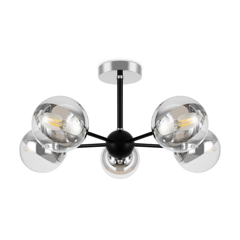  Светильник Sonnet 40Вт E14х5 IP20 подвесной Freya FR5271PL-05B фото в каталоге от BTSprom.by