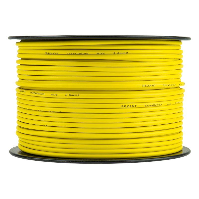  Провод ПГВА 2.5 Ж бухта (м) Rexant 01-6542 фото в каталоге от BTSprom.by